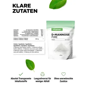 Vit4ever D-Mannose Pulver 250 g