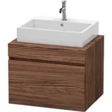 Duravit Waschtischunterschrank DuraStyle 70x54,8cm, Nussb dkl., f Kons, 1 Auszug