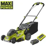 RYOBI RLM36X41H50G - MAX POWER 36V - 5Ah - 45 l Grasfangkorb - 40 cm Schnittbreite