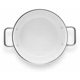 eva solo White Line Topf-Set 3-tlg. Stielkasserolle + Kochtopf 2,5 l + Kochtopf 3,8 l