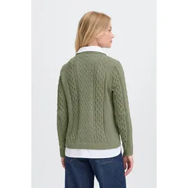 Oxmo Strickpullover Grün XL