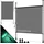 Kesser Windschutz 120 x 310 cm grau