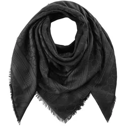 Codello Tuch mit Monogramm-Muster schwarz Damen 