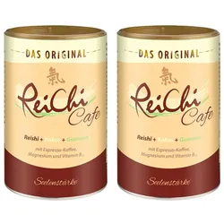 ReiChi Cafe Reishi-Pilz Espresso Kaffee Kokos vegan