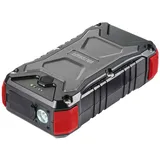 VOLTCRAFT VC PB PD65W Rugged Powerbank 30000 mAh USB PD 3.0 Li-Ion Schwarz-Rot LED Taschenlampe, Statusanzeige, Outdoor,