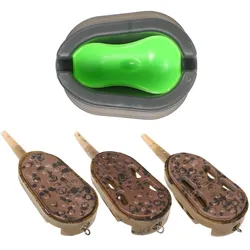 3 Stück Angeln Feeder Form Quick Release Formen Karpfen Angeln Köder Halter Werkzeug 20 & 30 & 40g