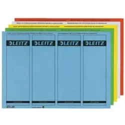 LEITZ Rückenschild kurz breit blau 16852035 SK 25x4ST