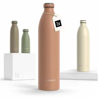 LARS NYSØM Edelstahl Trinkflasche 350ml, 500ml, 750ml, 1L, 1