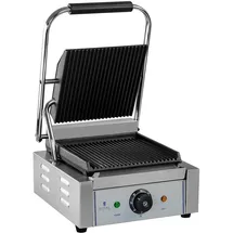 Royal Catering Kontaktgrill geriffelt 1800 W