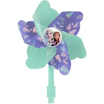 Disney Frozen Windmühle für das Fahrrad Mit den Disney-Prinzessinnen auf Tour - Türkis/Lila