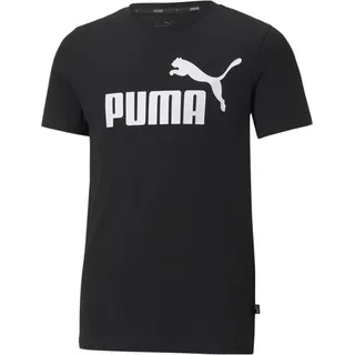 Puma Jungen Ess Logo Tee B T Shirt, Puma Black, 164