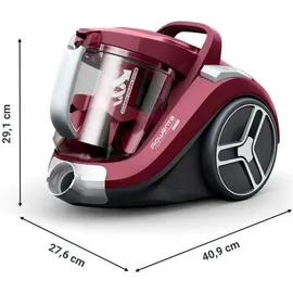 Rowenta Compact Power XXL Animal Rot/Silber