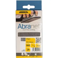 Mirka Abranet Netz-Schleifstreifen 70x125 mm Klett/Korn P120 / 10