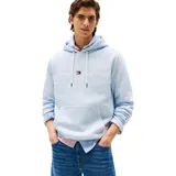 Tommy Hilfiger Herren Hoodie Tommy Logo mit Kapuze, Grau (Bros B0802), XL