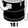 Einhell Aschesauger TC-AV 1718 D rot 2351661
