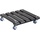wagner® design yourself Pflanzenroller WPC GH 0520 Kunststoff anthrazit quadratisch 29,0 x 7,5 cm
