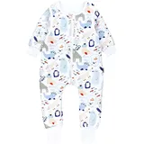 TupTam Baby Schlafsack Wintertiere Blau/Beige 116-122