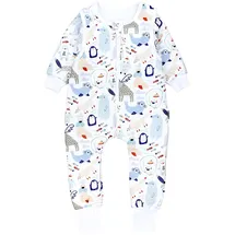 TupTam Baby Schlafsack Wintertiere Blau/Beige 116-122