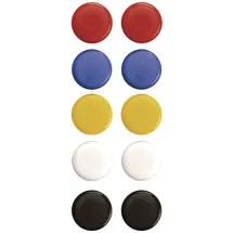 Magnetoplan Signalmagnete, sortiert, D=20 mm 10 Stück