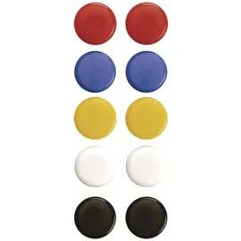 Magnetoplan Signalmagnete, sortiert, D=20 mm 10 Stück