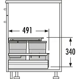 HAILO Separato K 18 l Grau