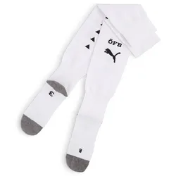 PUMA Team ÖFB Österreich Stacked Logo Stutzenstrümpfe 03 - PUMA white/PUMA black 47-49