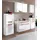 WELLTIME Siena Midischrank 40 x 105 x 27 cm Weiß