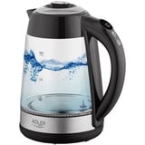 Jung ADLER AD1285 Wasserkocher mit Temperatureinstellung (40-100°C) Digital, 1,7 l, 2200 W