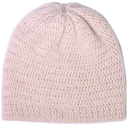 Tumelo Kaschmir Mütze, edle Cashmere Beanie Strickmütze Beige 