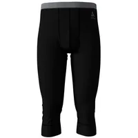 Odlo Natural 100% Merino Warm 3/4 Baselayer-hose - Black - 2XL