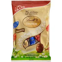 Lindt Lindor Mini Ostereier Mischung Milch feinherb Weiß 108g