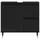 vidaXL Badezimmermöbelset 3 pcs Schwarze Eiche 30 x 30 x 190 cm