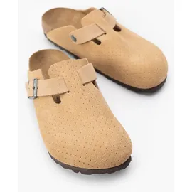 Birkenstock Boston Bs Holzschuhe EmDots New Beige 38