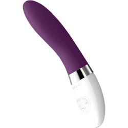 Liv 2, 16,5 cm, aubergine | weiß