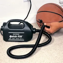 Intex Elektrische Luftpumpe Quick-Fill für Swimming Pools,schwarz,