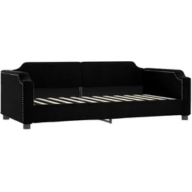 vidaXL Tagesbett 90 x 200 cm Schwarz