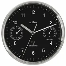 Dugena Funkwanduhr 4277406 30,0 silber