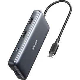 Anker 553 USB-C Hub | 8-in-1, 4K HDMI, silber