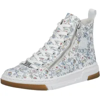 Rieker N3945 Damen Sneaker High Mehrfarbig 38