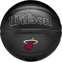 Ballon de Basket Wilson NBA Team Premiere der Miami Heat SCHWARZ 7