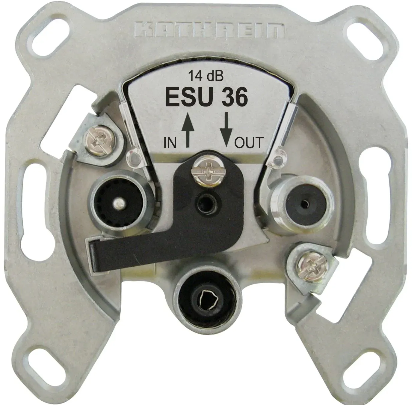 Kathrein ESU36 Durchschleifdose 3-fach, Einkabelsystem 14dB