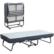 [en.casa] Borjavle 90 x 200 cm Schwarz