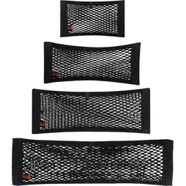 Black & Decker BLACK+DECKER Gepäcknetz Auto 4-TLG. - Aufbewahrung - 4 verschiedene Maße - Schwarz