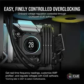 Corsair Vengeance DDR5 32GB (2x16GB) 6000MHz CL38 Intel XMP iCUE Kompatibler Computerspeicher - Schwarz