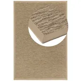 DEKOWE In- & Outdoorteppich Naturino Basic S2 natur, 004 Multi", 160x230 cm