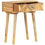 vidaXL Nachttisch 43x30x58 cm Massivholz Mango