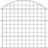 prestige home living outdoor Teichzaun Oberbogen 78 x 79 cm Grün/Metall