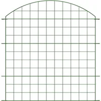 prestige home living outdoor Teichzaun Oberbogen 78 x 79 cm Grün/Metall