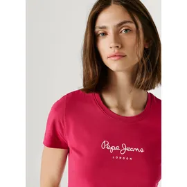 Pepe Jeans New Virginia SS N T-Shirt pink penn Pink), M, Rosa (Penn Pink), M - M