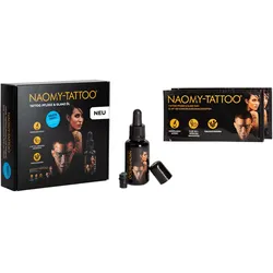 Naomy-Tattoo Öl & 2 Naomy-Tattoo Glanz- und Pflegetücher